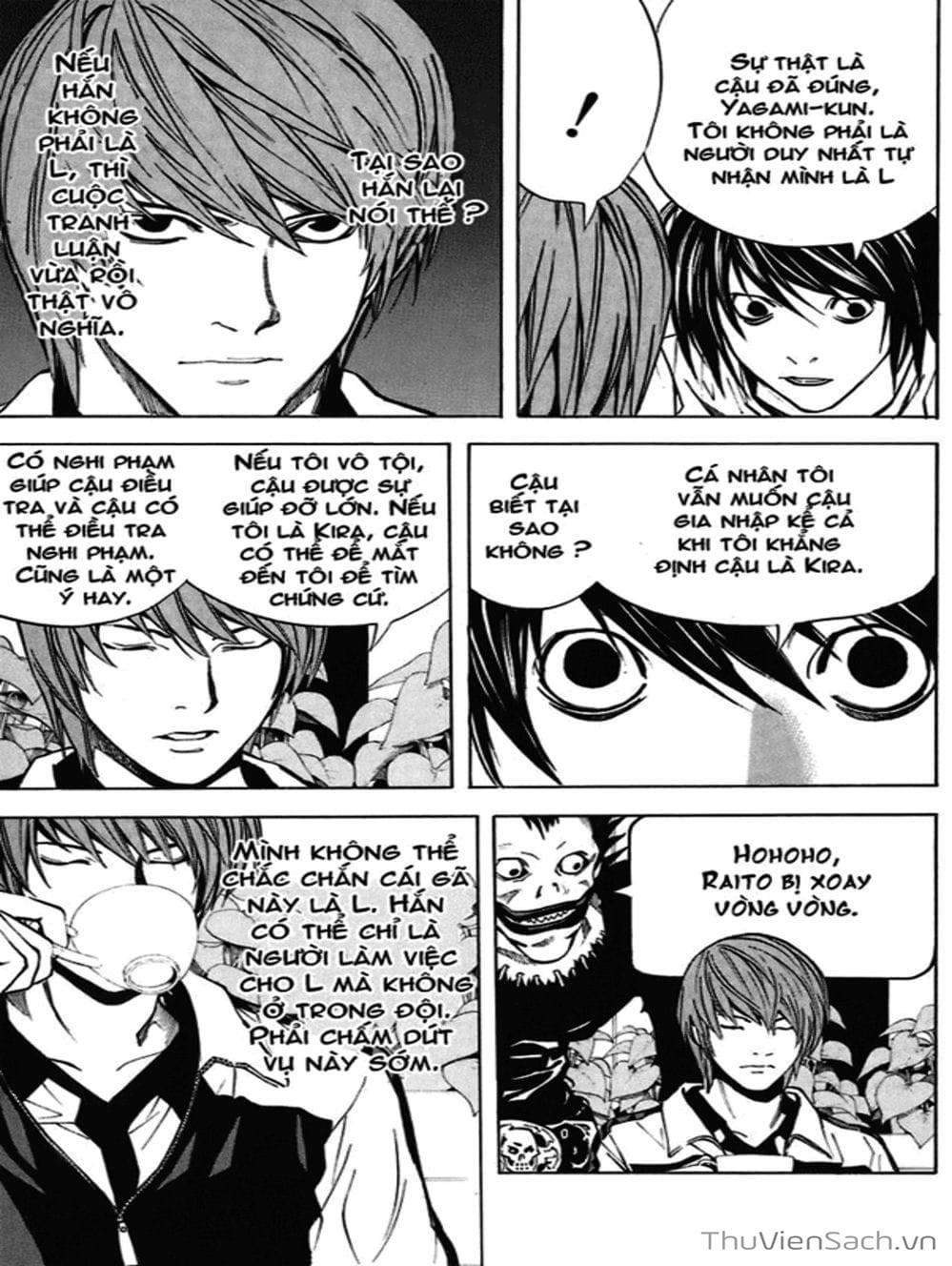 Truyện Tranh Cuốn Sổ Thiên Mệnh - Death Note trang 3