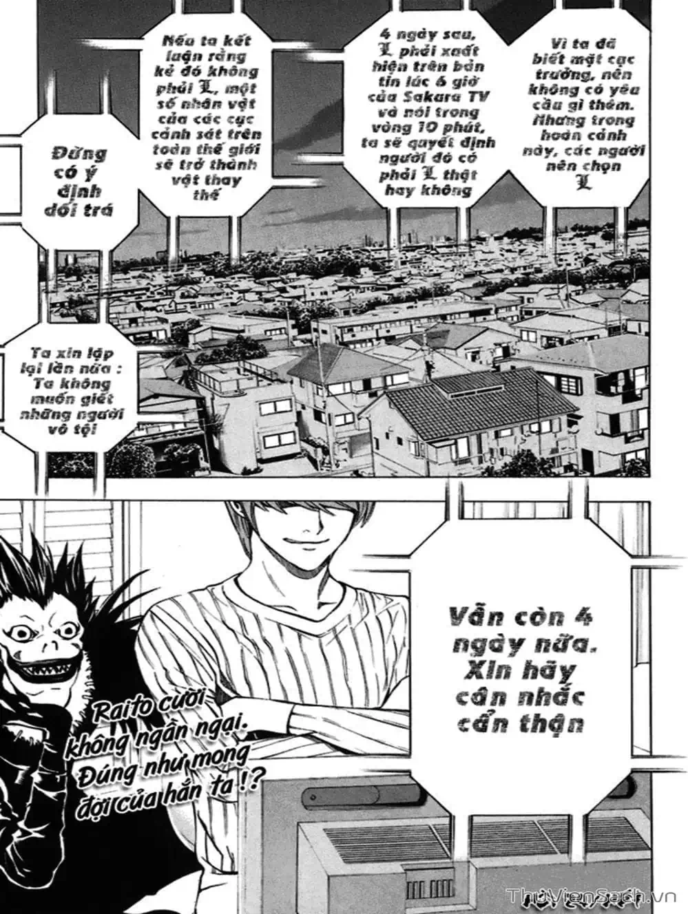 Truyện Tranh Cuốn Sổ Thiên Mệnh - Death Note trang 3