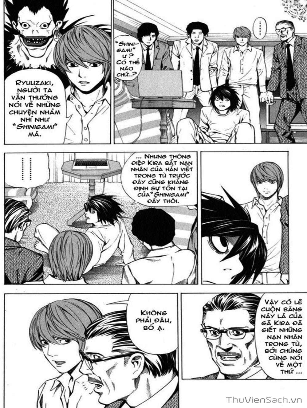 Truyện Tranh Cuốn Sổ Thiên Mệnh - Death Note trang 3