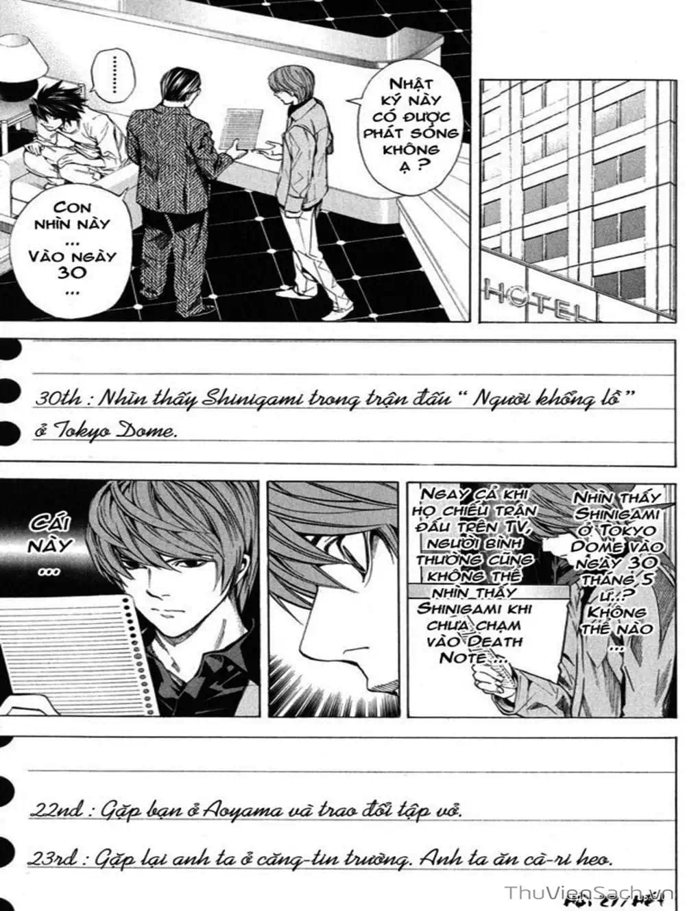 Truyện Tranh Cuốn Sổ Thiên Mệnh - Death Note trang 3