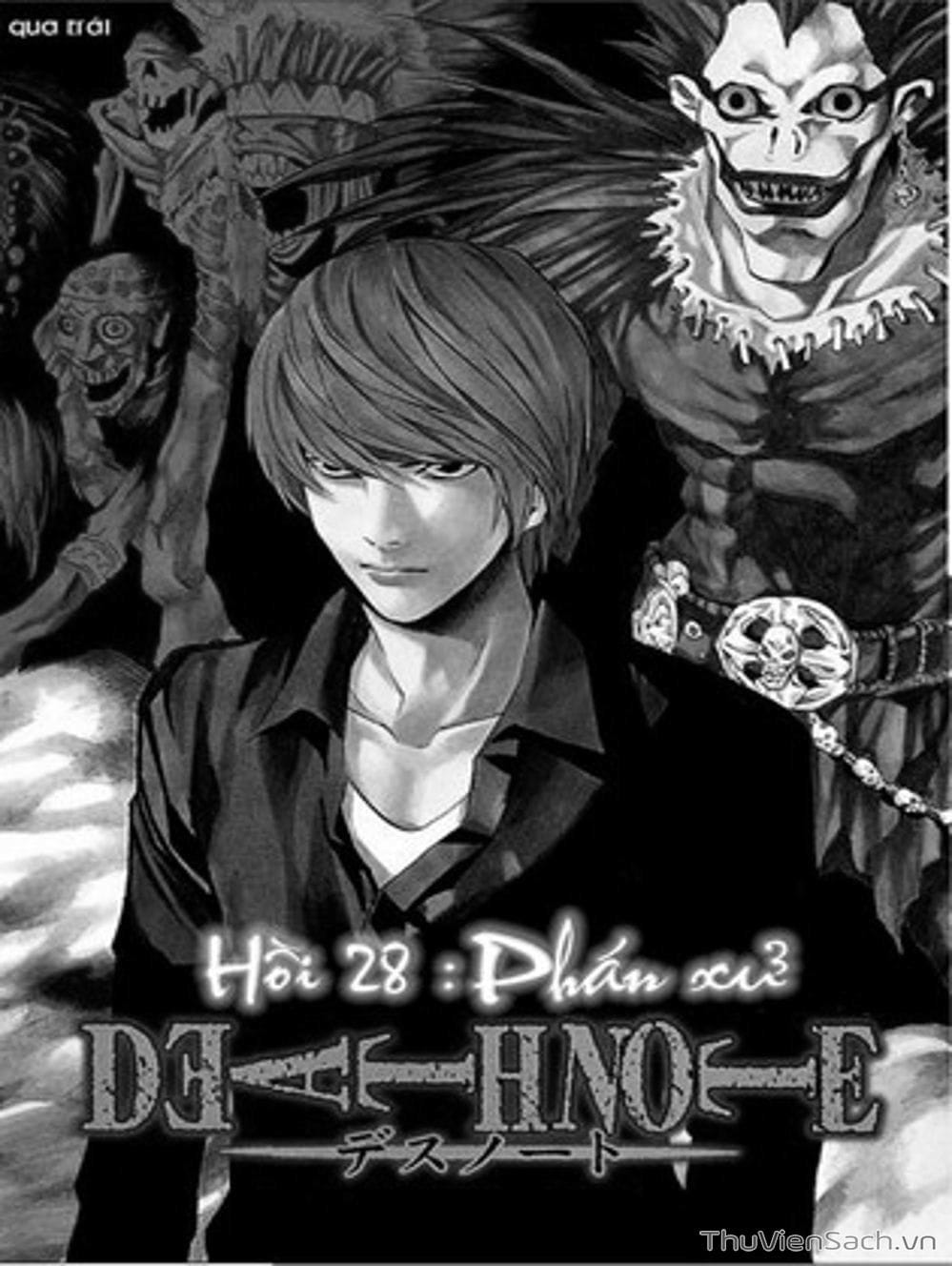 Truyện Tranh Cuốn Sổ Thiên Mệnh - Death Note trang 3