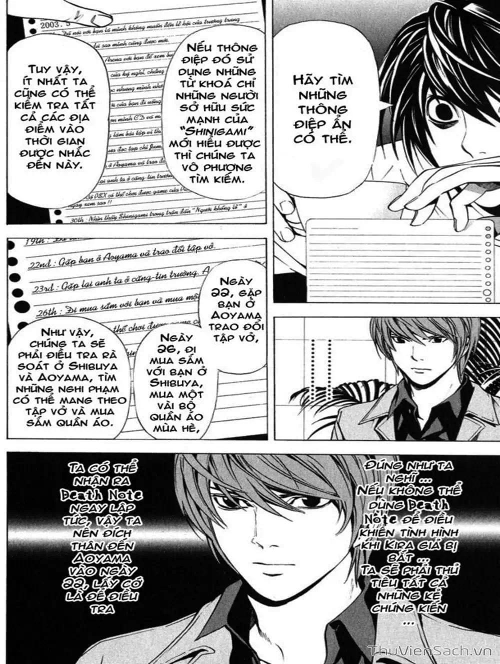 Truyện Tranh Cuốn Sổ Thiên Mệnh - Death Note trang 3