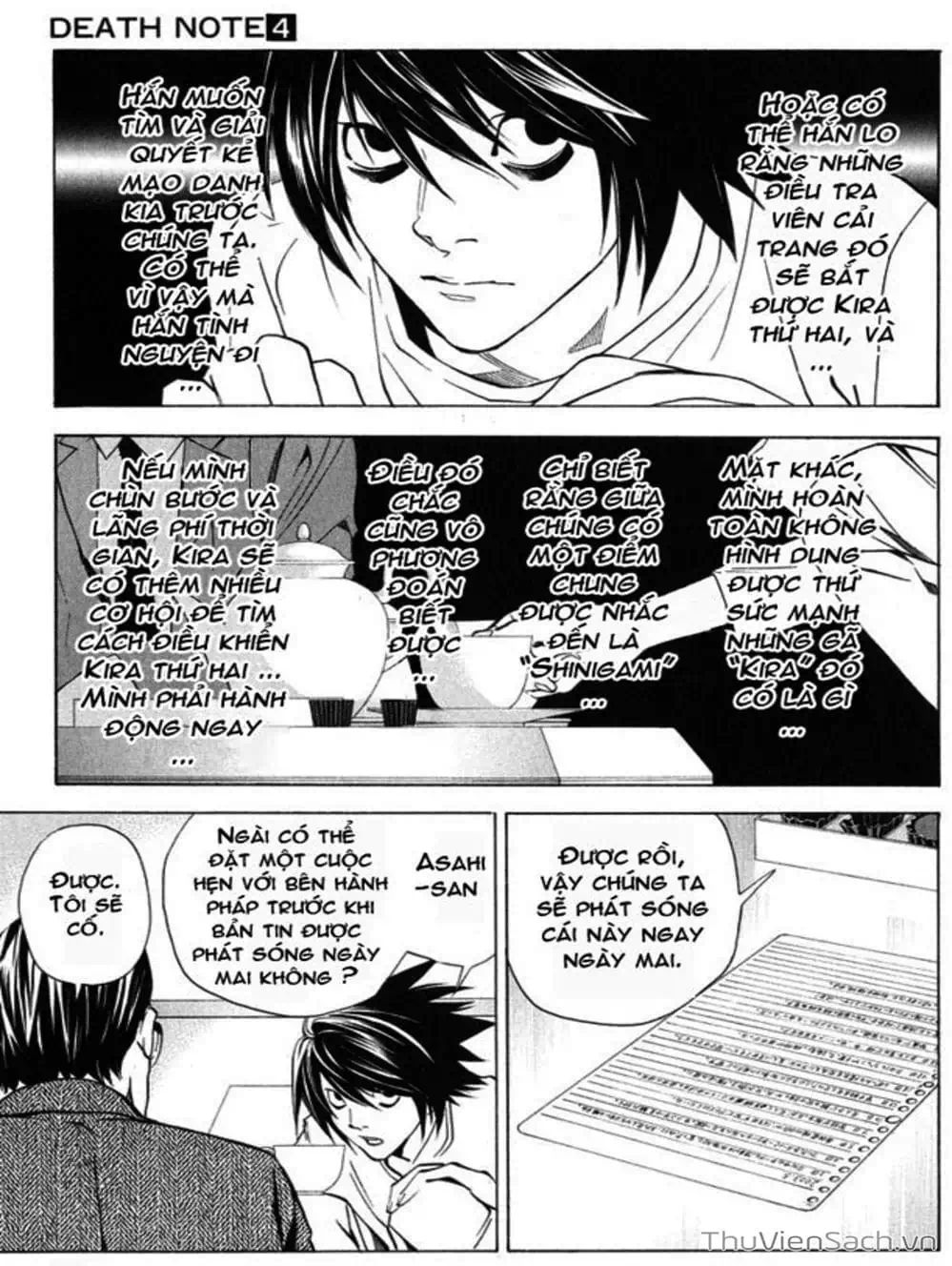 Truyện Tranh Cuốn Sổ Thiên Mệnh - Death Note trang 3