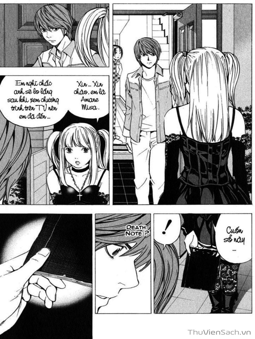 Truyện Tranh Cuốn Sổ Thiên Mệnh - Death Note trang 3