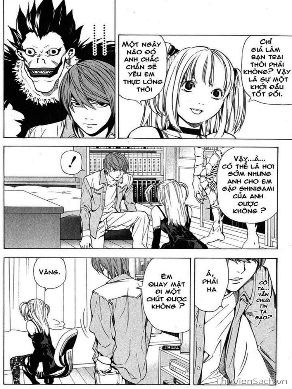 Truyện Tranh Cuốn Sổ Thiên Mệnh - Death Note trang 3