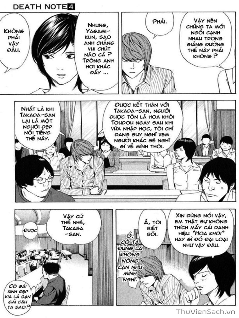 Truyện Tranh Cuốn Sổ Thiên Mệnh - Death Note trang 3