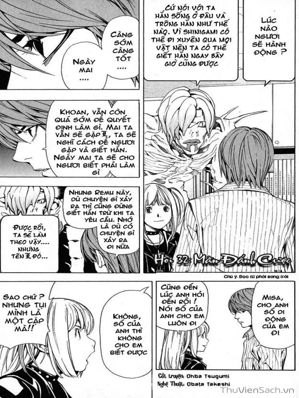 Truyện Tranh Cuốn Sổ Thiên Mệnh - Death Note trang 3