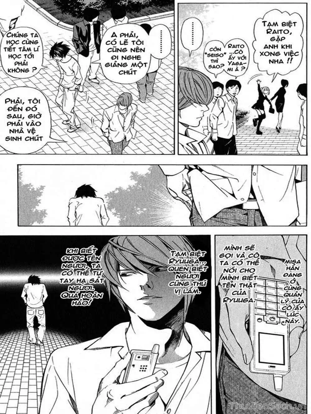 Truyện Tranh Cuốn Sổ Thiên Mệnh - Death Note trang 3