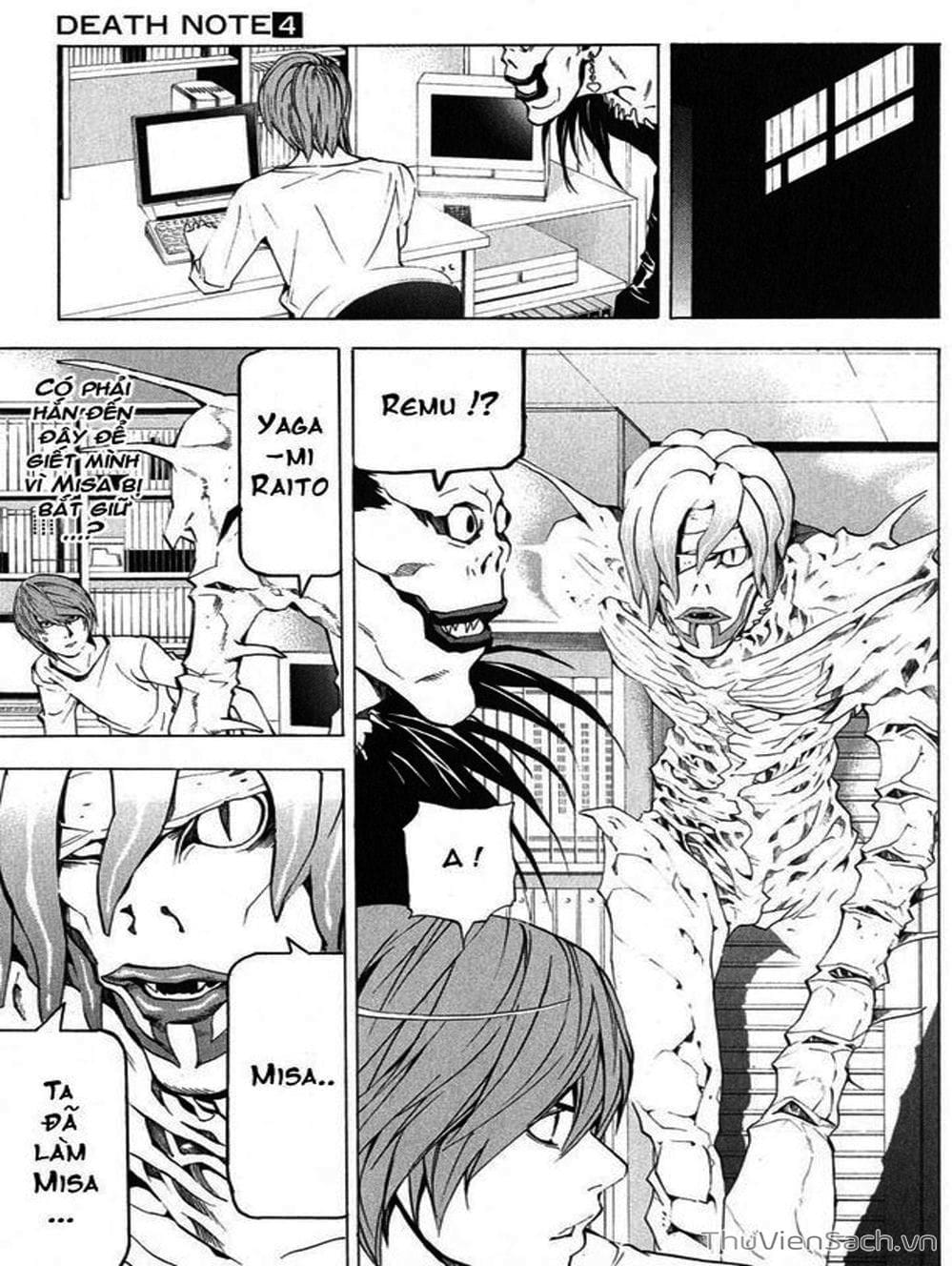 Truyện Tranh Cuốn Sổ Thiên Mệnh - Death Note trang 3