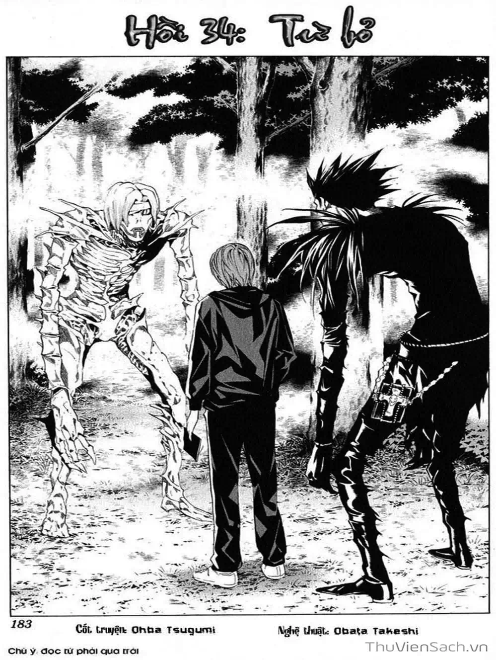 Truyện Tranh Cuốn Sổ Thiên Mệnh - Death Note trang 3