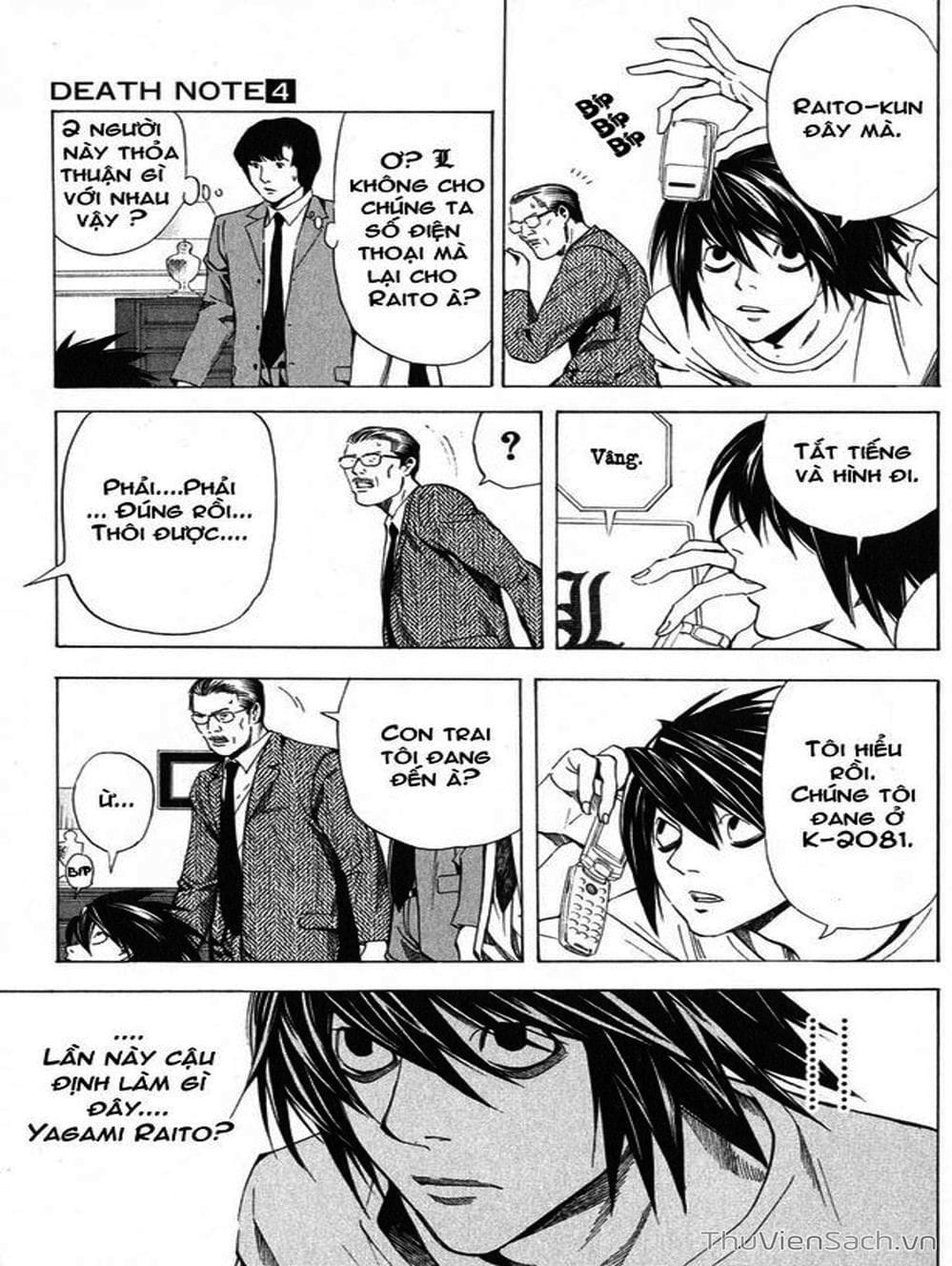 Truyện Tranh Cuốn Sổ Thiên Mệnh - Death Note trang 3