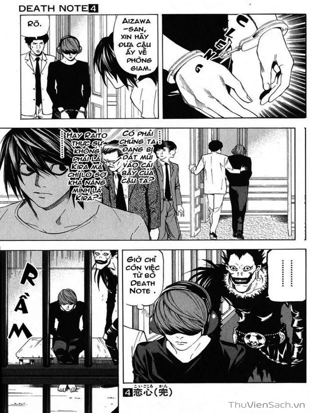 Truyện Tranh Cuốn Sổ Thiên Mệnh - Death Note trang 3