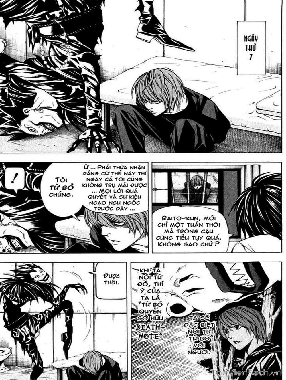 Truyện Tranh Cuốn Sổ Thiên Mệnh - Death Note trang 3