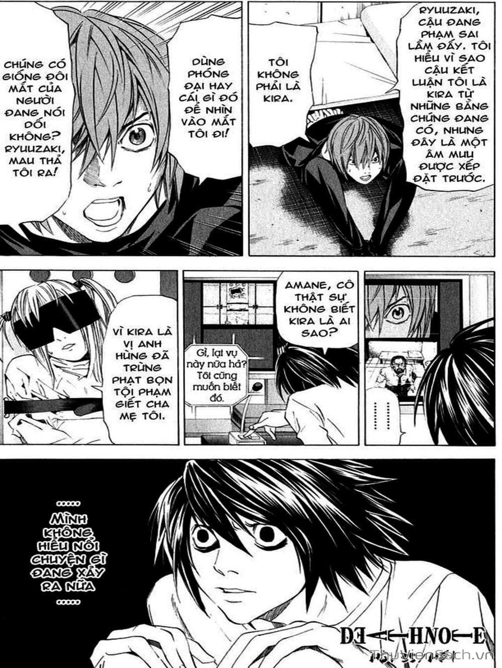 Truyện Tranh Cuốn Sổ Thiên Mệnh - Death Note trang 3