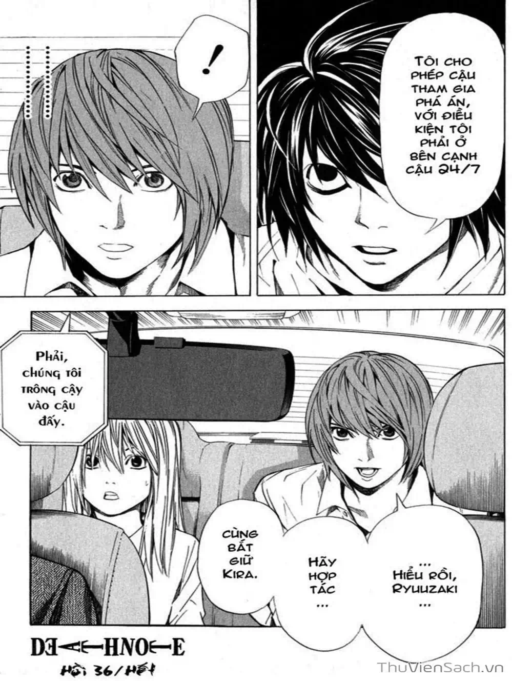 Truyện Tranh Cuốn Sổ Thiên Mệnh - Death Note trang 3