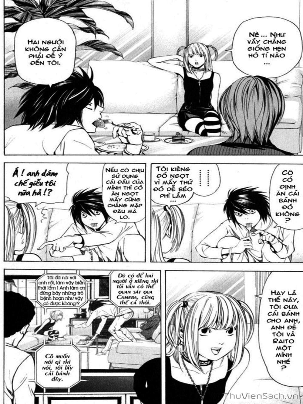 Truyện Tranh Cuốn Sổ Thiên Mệnh - Death Note trang 3
