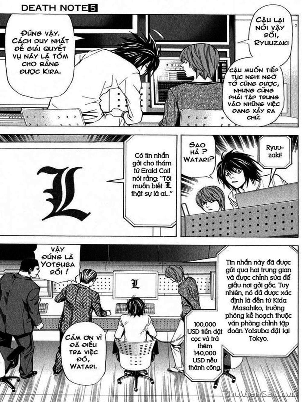 Truyện Tranh Cuốn Sổ Thiên Mệnh - Death Note trang 3