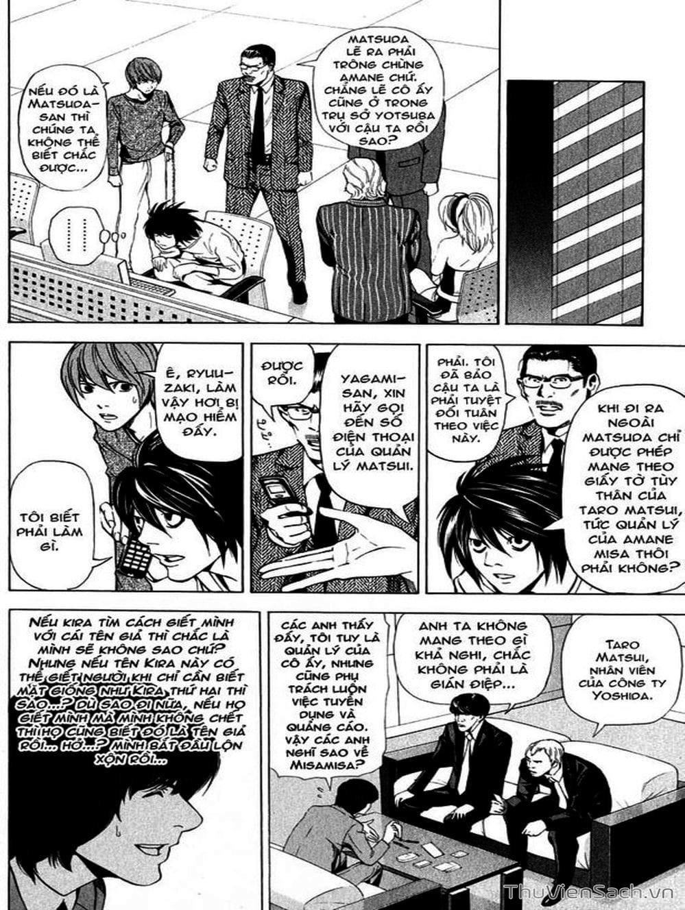 Truyện Tranh Cuốn Sổ Thiên Mệnh - Death Note trang 3