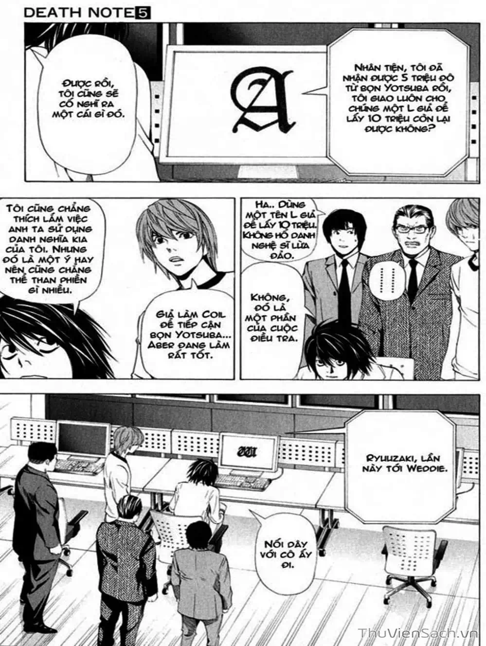 Truyện Tranh Cuốn Sổ Thiên Mệnh - Death Note trang 3