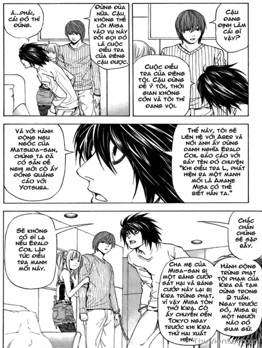 Truyện Tranh Cuốn Sổ Thiên Mệnh - Death Note trang 3