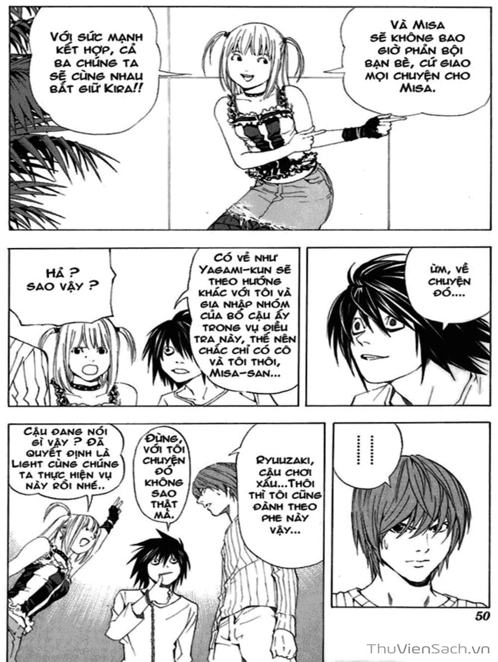 Truyện Tranh Cuốn Sổ Thiên Mệnh - Death Note trang 3