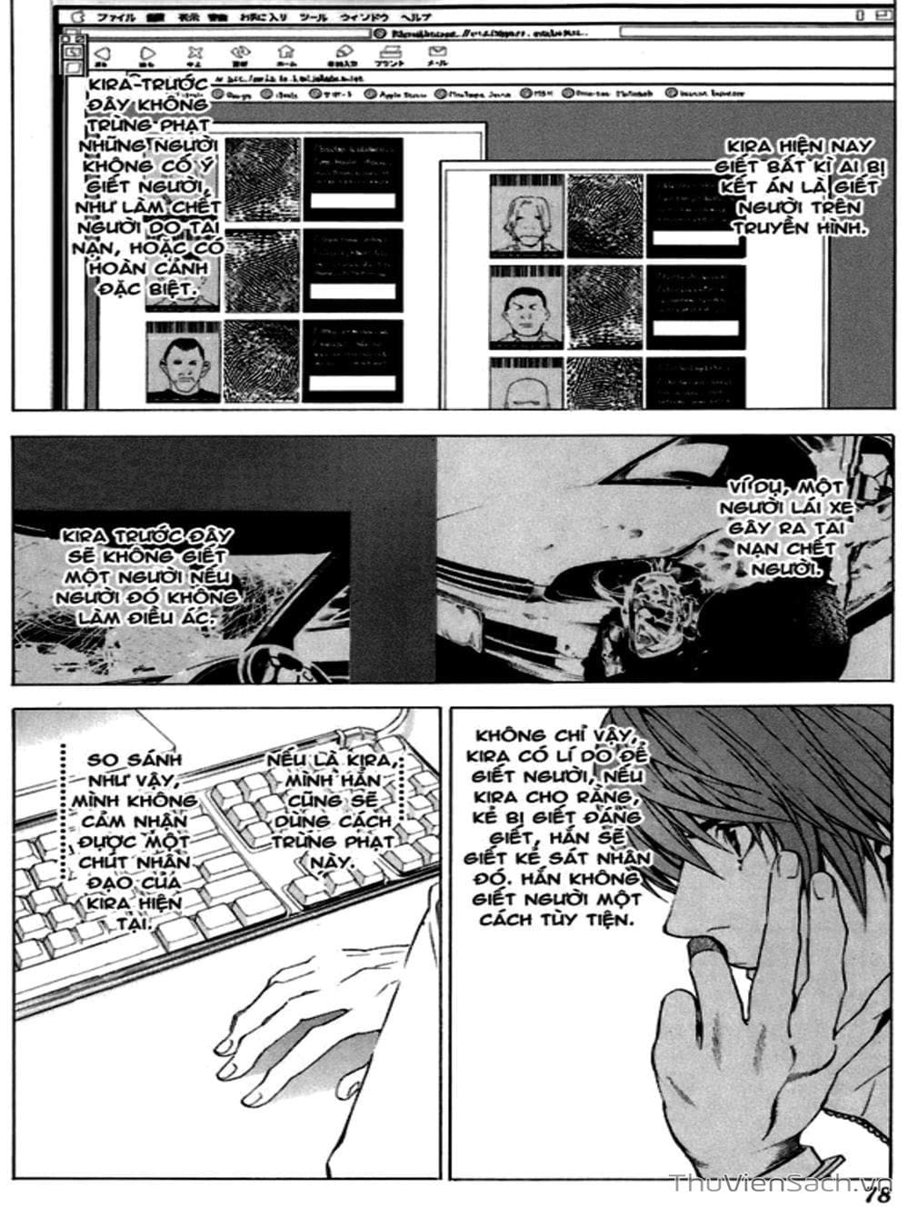 Truyện Tranh Cuốn Sổ Thiên Mệnh - Death Note trang 3