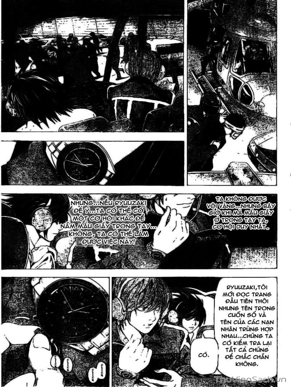 Truyện Tranh Cuốn Sổ Thiên Mệnh - Death Note trang 1208