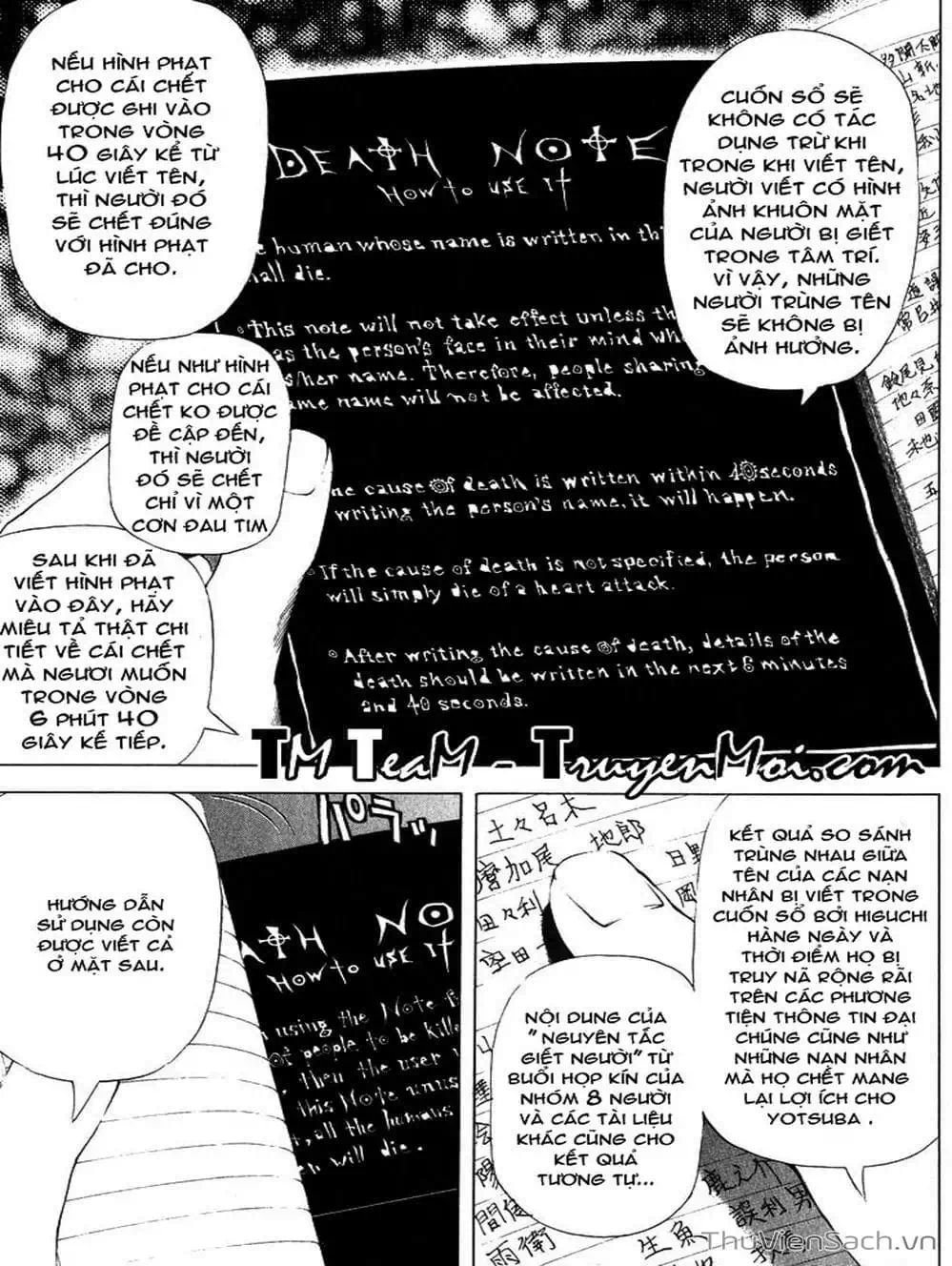 Truyện Tranh Cuốn Sổ Thiên Mệnh - Death Note trang 3