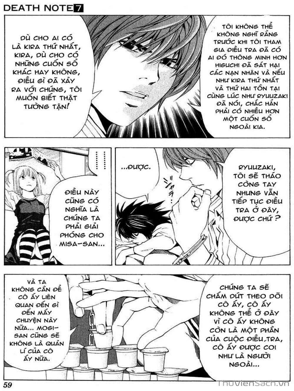 Truyện Tranh Cuốn Sổ Thiên Mệnh - Death Note trang 3
