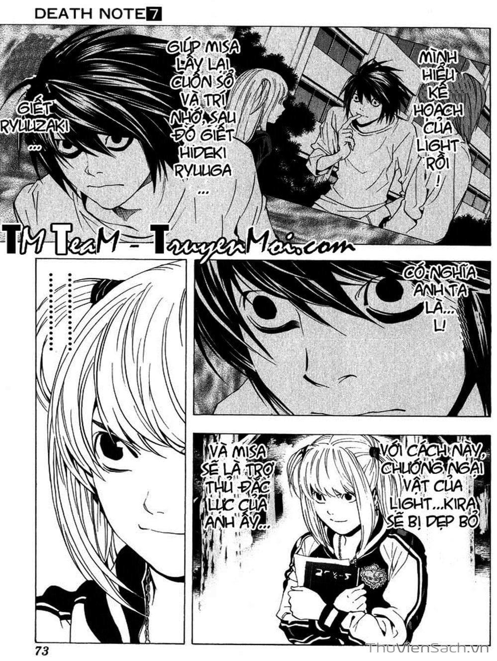 Truyện Tranh Cuốn Sổ Thiên Mệnh - Death Note trang 3