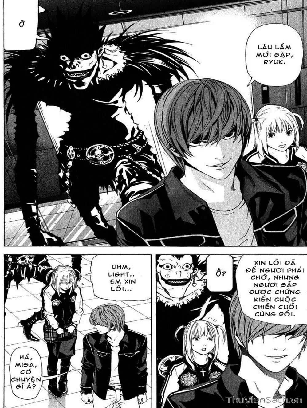 Truyện Tranh Cuốn Sổ Thiên Mệnh - Death Note trang 3