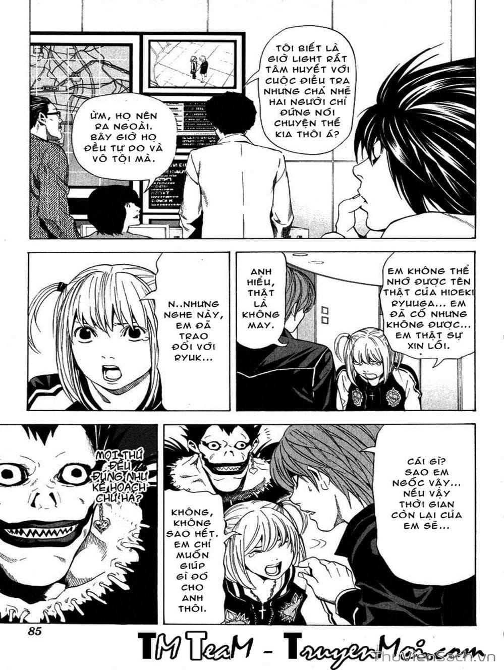 Truyện Tranh Cuốn Sổ Thiên Mệnh - Death Note trang 3
