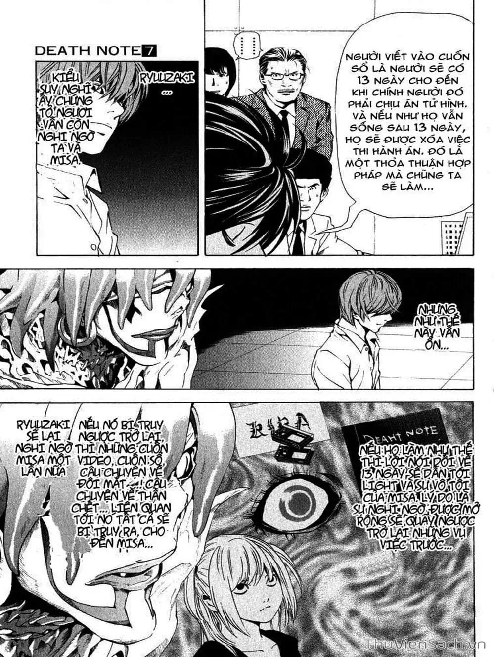 Truyện Tranh Cuốn Sổ Thiên Mệnh - Death Note trang 3