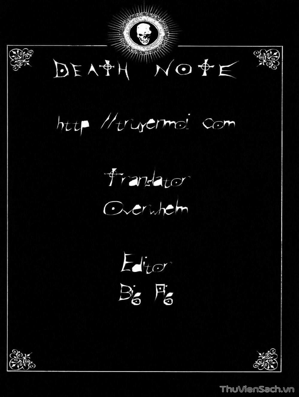 Truyện Tranh Cuốn Sổ Thiên Mệnh - Death Note trang 1316