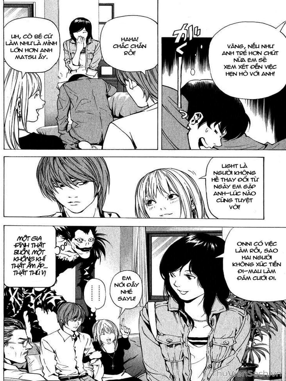 Truyện Tranh Cuốn Sổ Thiên Mệnh - Death Note trang 3
