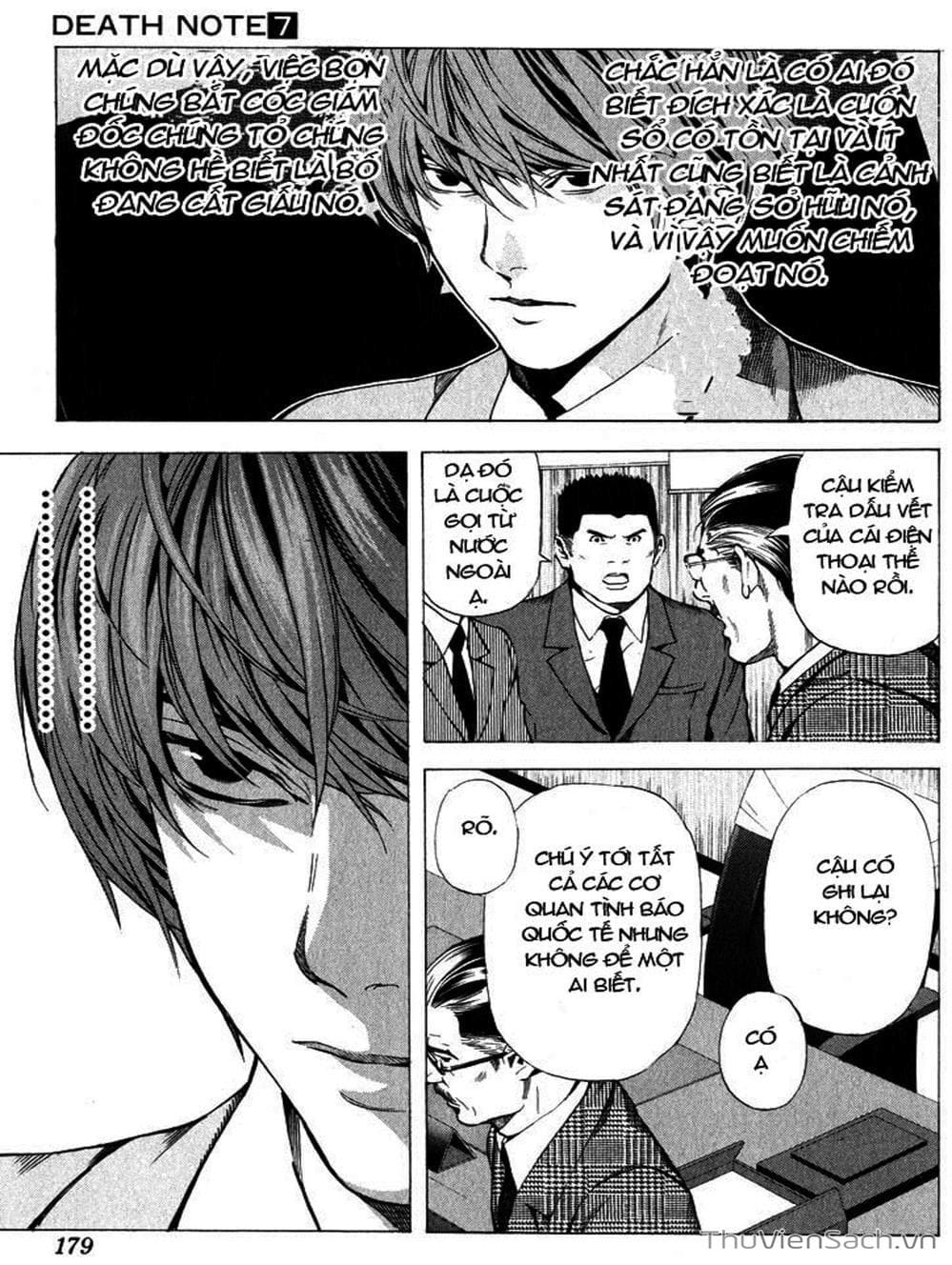 Truyện Tranh Cuốn Sổ Thiên Mệnh - Death Note trang 3