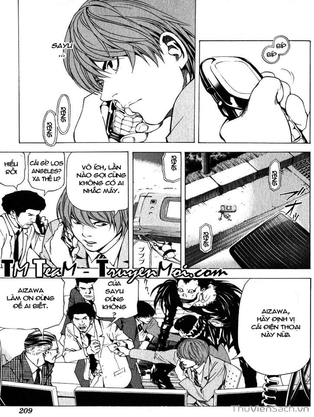 Truyện Tranh Cuốn Sổ Thiên Mệnh - Death Note trang 3