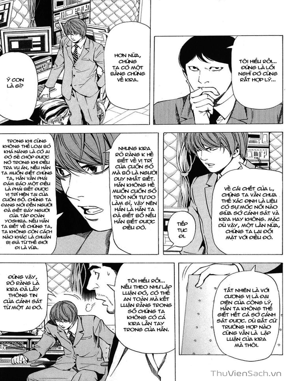 Truyện Tranh Cuốn Sổ Thiên Mệnh - Death Note trang 3