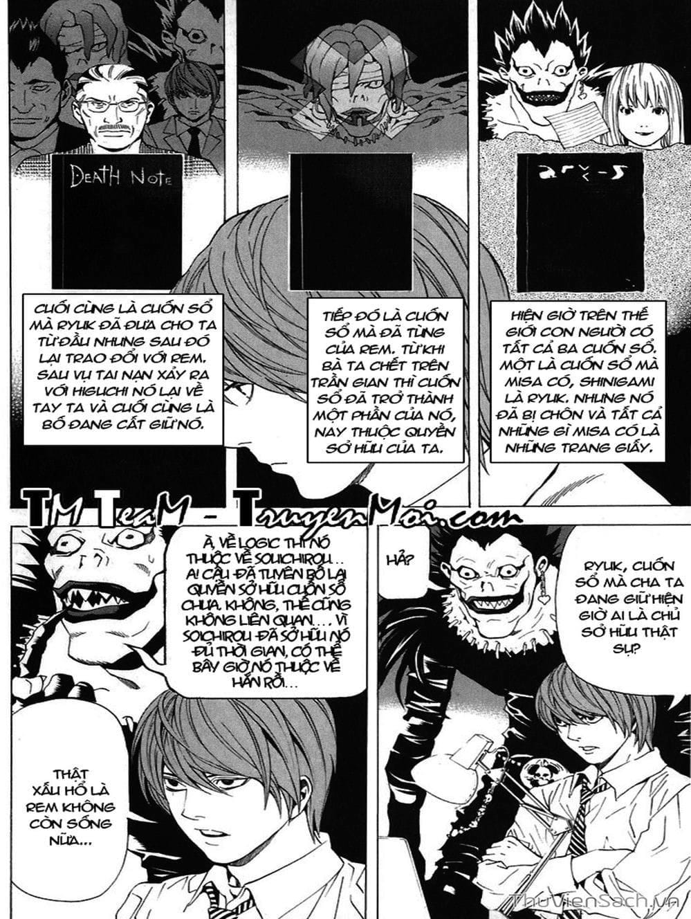 Truyện Tranh Cuốn Sổ Thiên Mệnh - Death Note trang 3