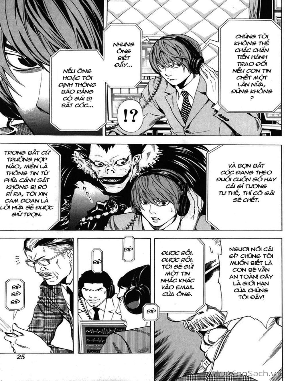 Truyện Tranh Cuốn Sổ Thiên Mệnh - Death Note trang 3