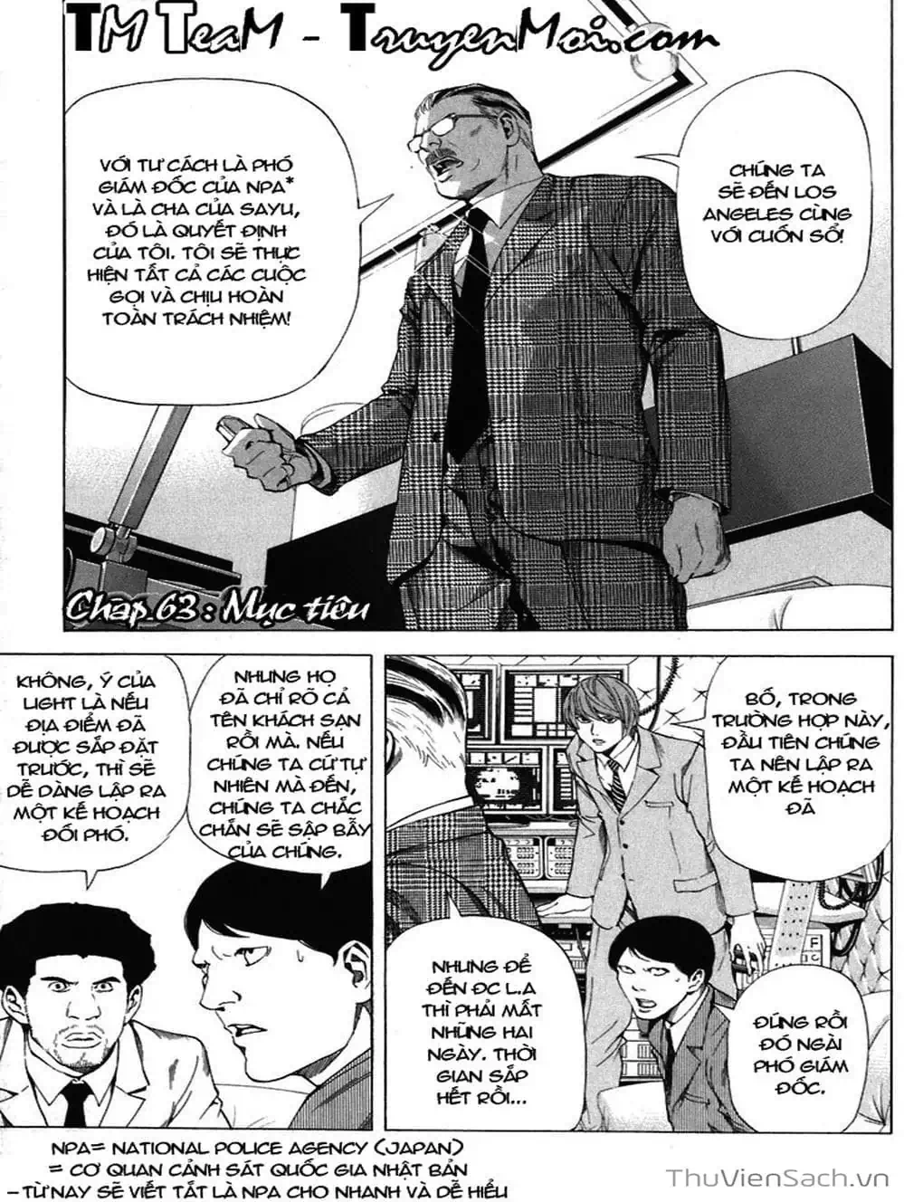 Truyện Tranh Cuốn Sổ Thiên Mệnh - Death Note trang 3