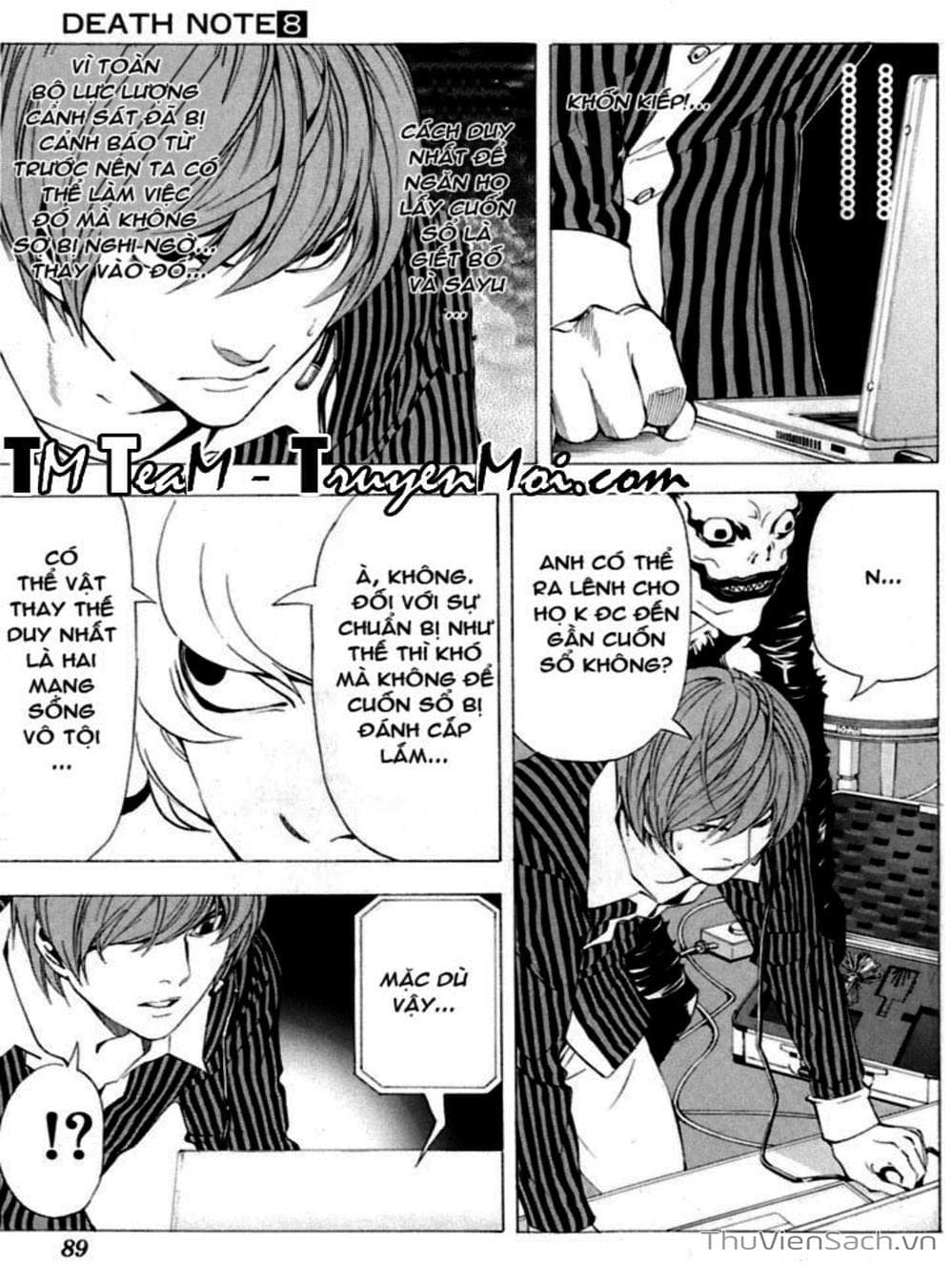 Truyện Tranh Cuốn Sổ Thiên Mệnh - Death Note trang 3