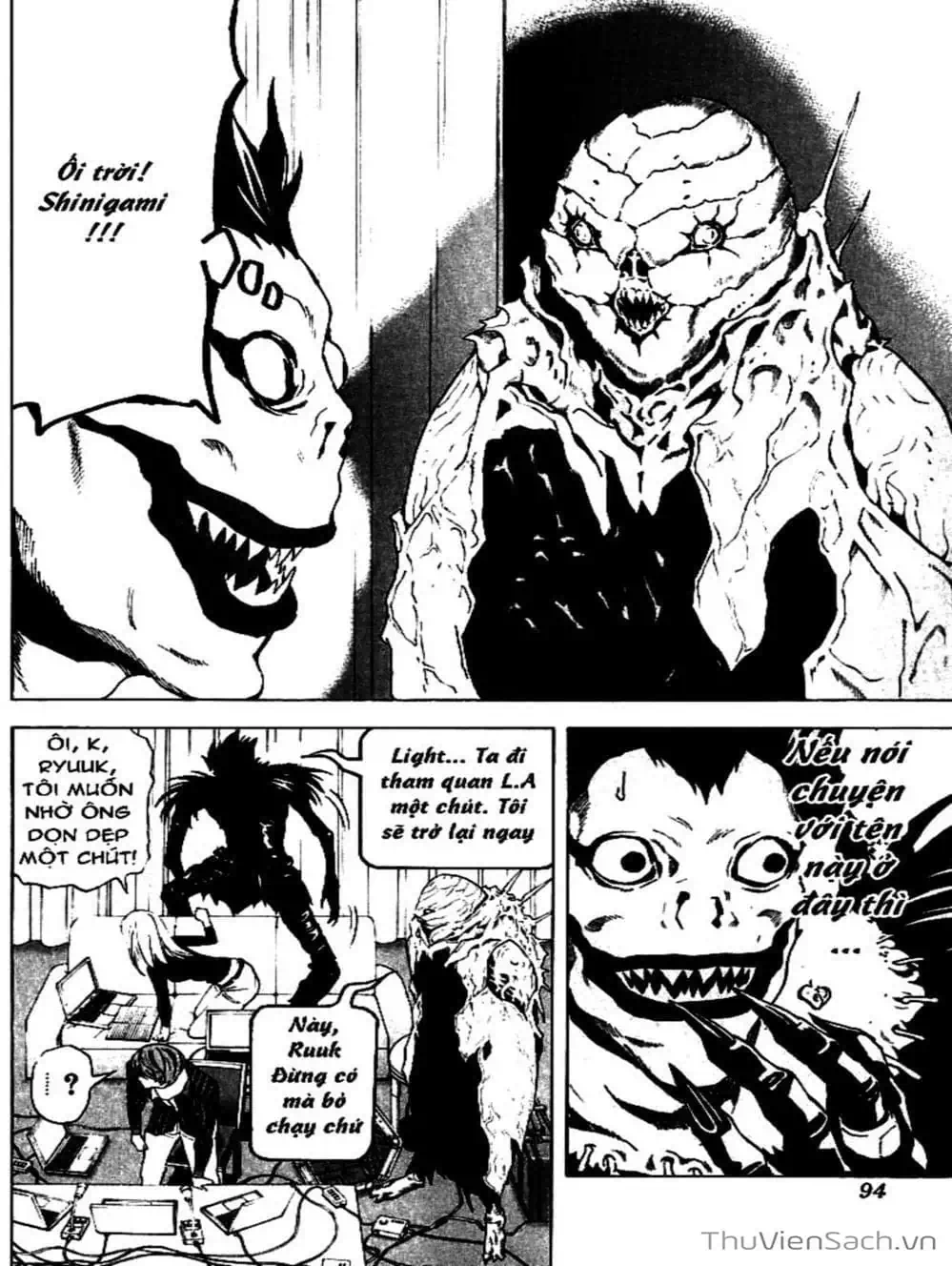 Truyện Tranh Cuốn Sổ Thiên Mệnh - Death Note trang 3