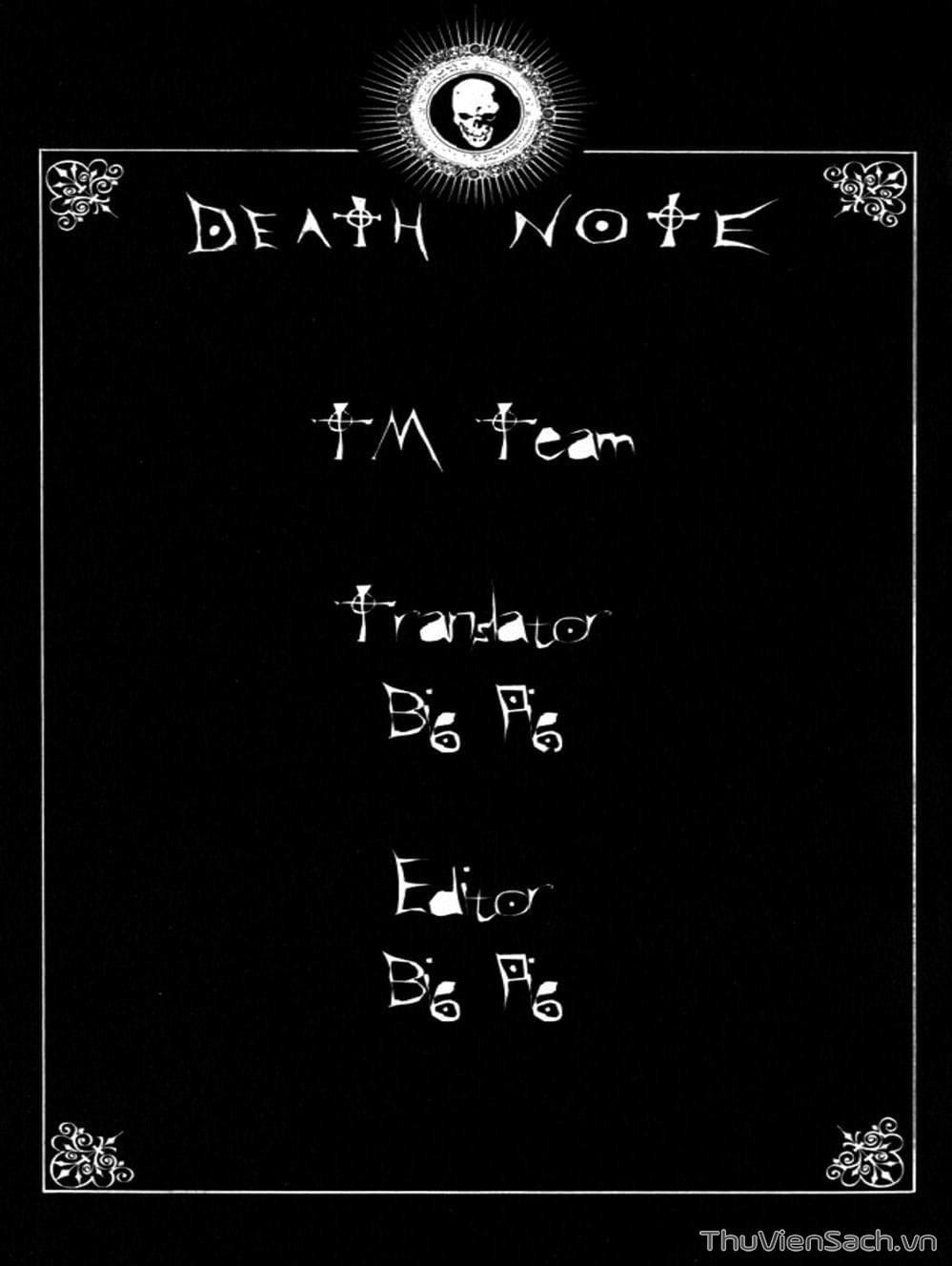 Truyện Tranh Cuốn Sổ Thiên Mệnh - Death Note trang 1482