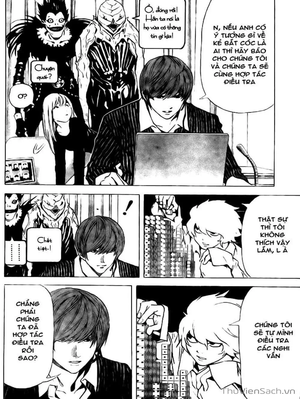 Truyện Tranh Cuốn Sổ Thiên Mệnh - Death Note trang 3