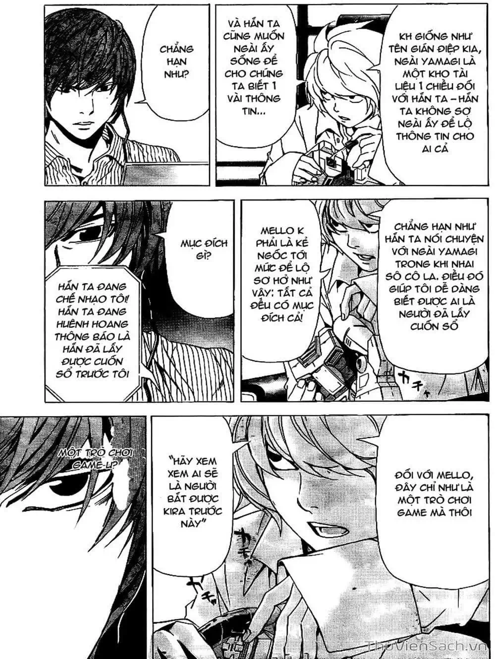 Truyện Tranh Cuốn Sổ Thiên Mệnh - Death Note trang 3