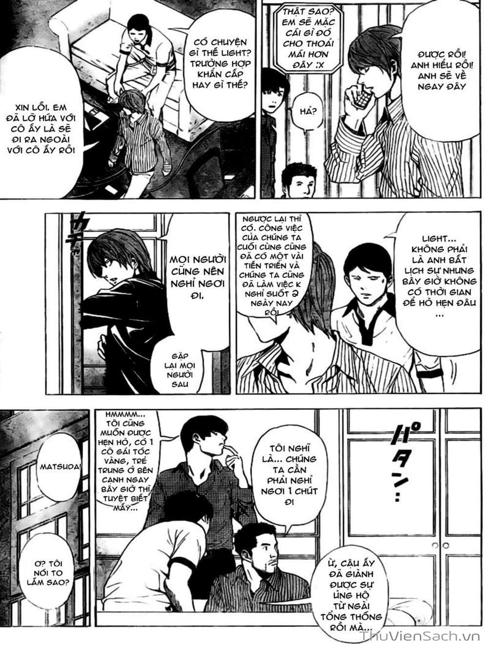 Truyện Tranh Cuốn Sổ Thiên Mệnh - Death Note trang 3