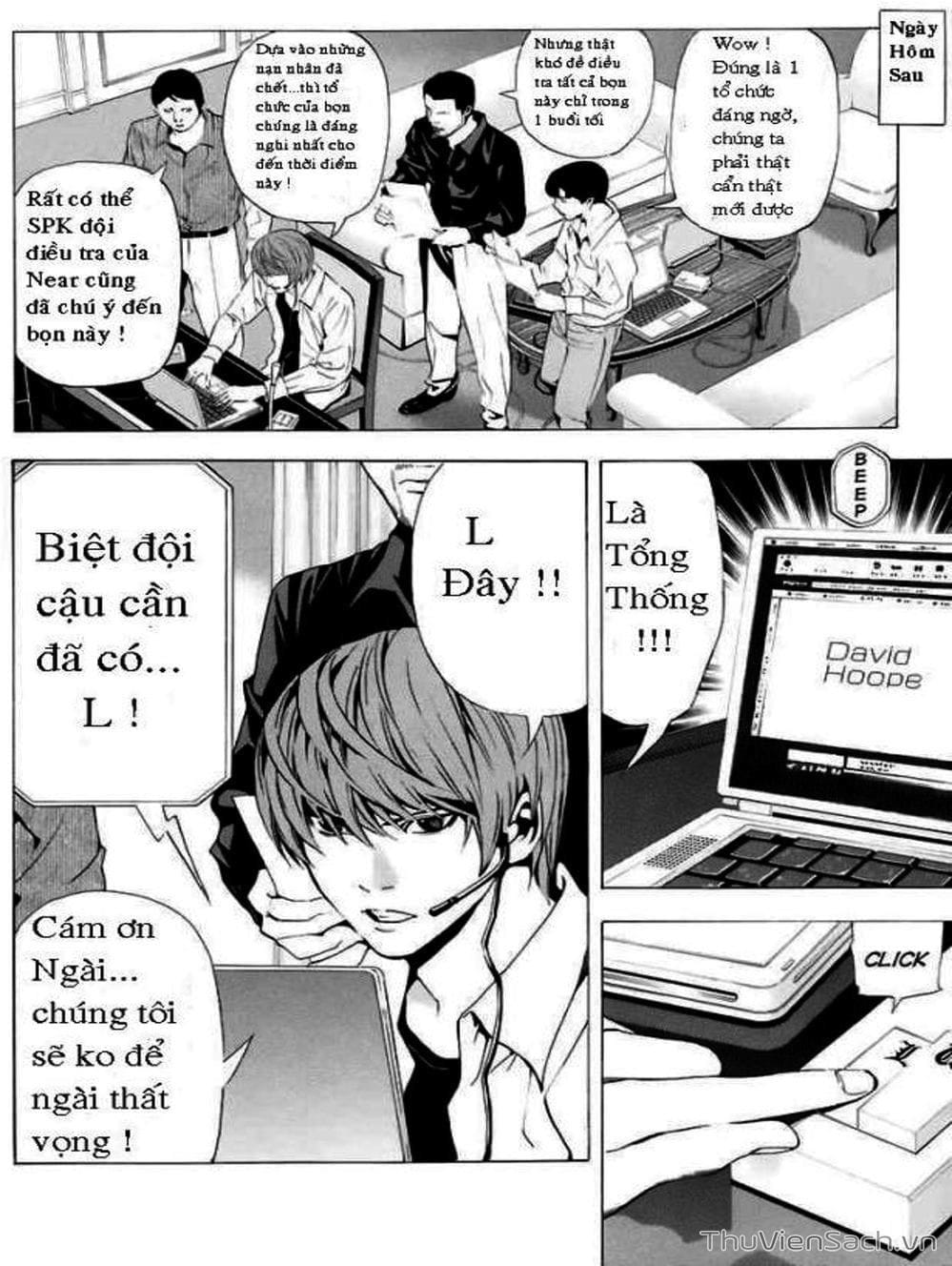 Truyện Tranh Cuốn Sổ Thiên Mệnh - Death Note trang 1547