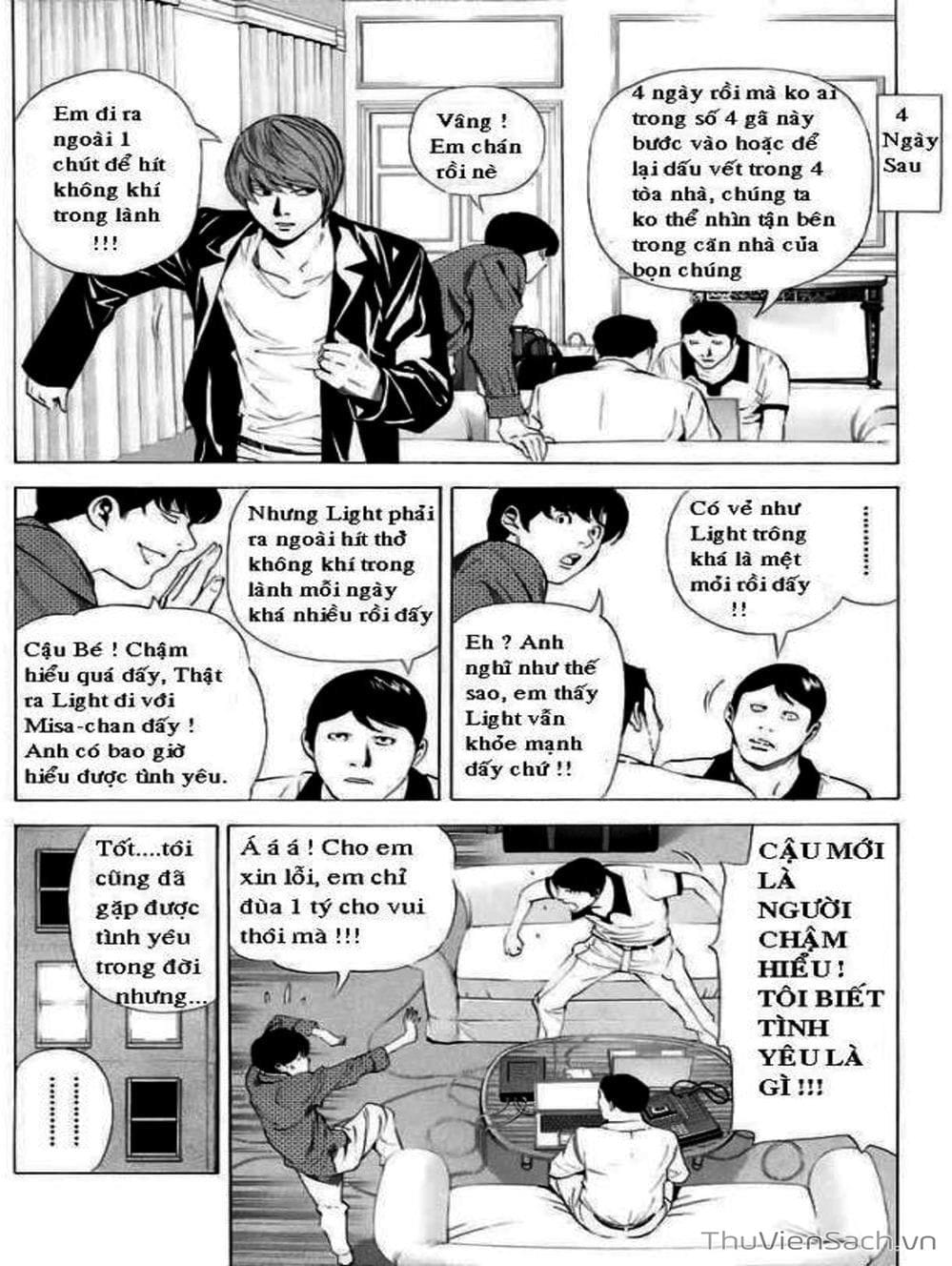Truyện Tranh Cuốn Sổ Thiên Mệnh - Death Note trang 3