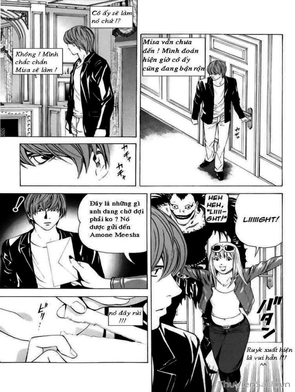 Truyện Tranh Cuốn Sổ Thiên Mệnh - Death Note trang 1556